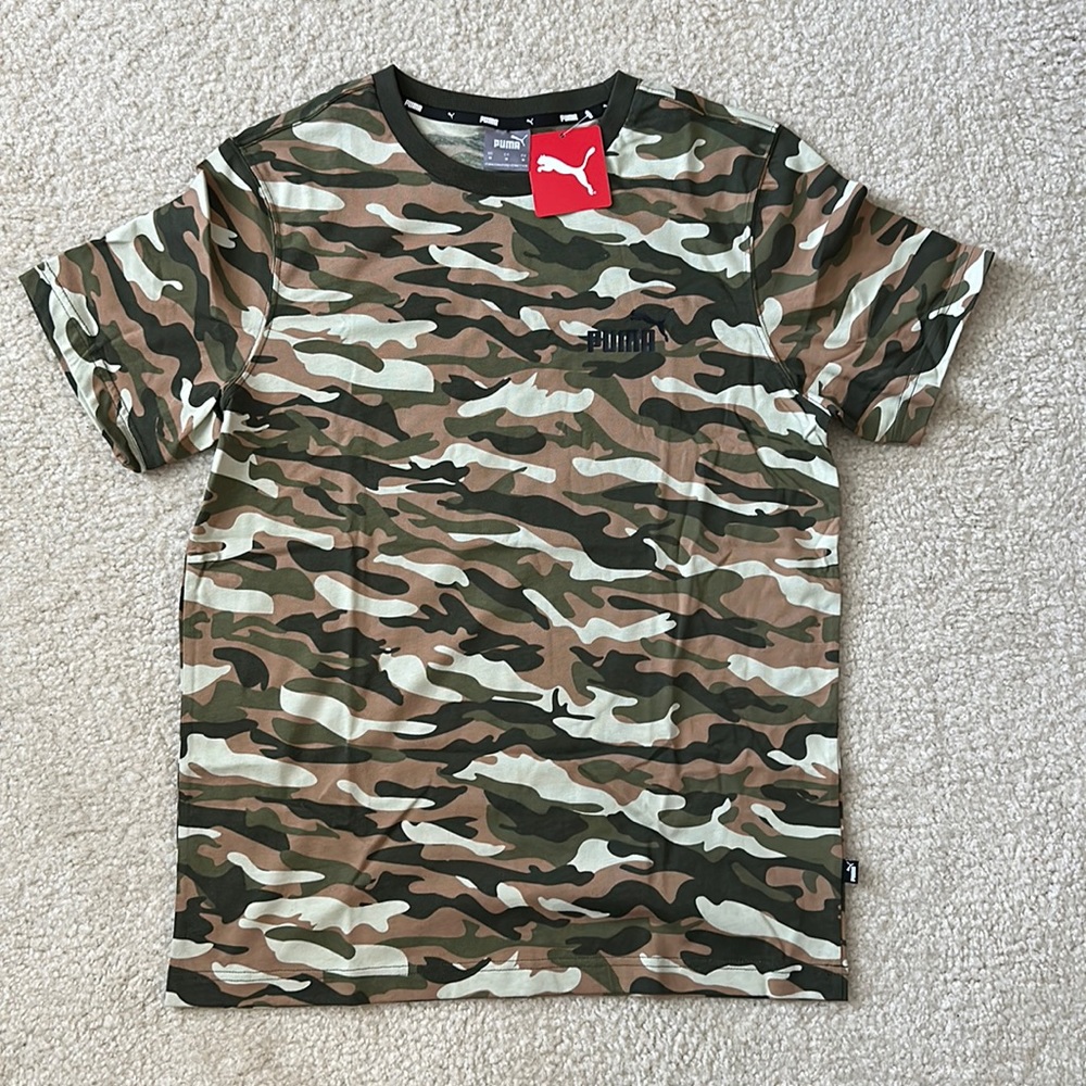 Puma Camo Shirt size M
